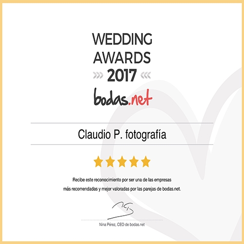 Premio Wedding Awards 2017